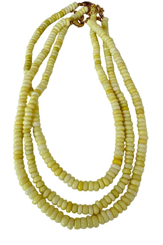 Anokhi Green | Handmade Gemstone Jewelry 목걸이/팬던트 아노키 그린 버터 옐로우 오팔 목걸이 - OTHER BRANDS