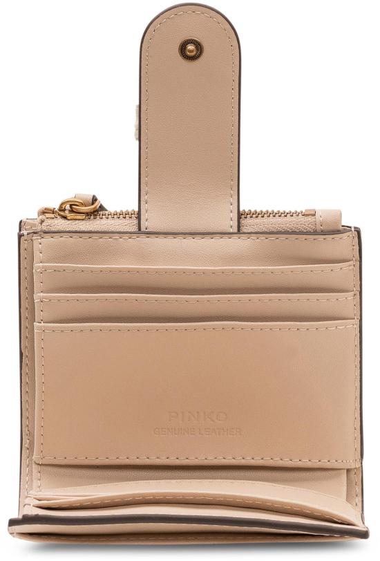 26SS 핑코 카드지갑 103610A0F1C50Q BEIGE - PINKO