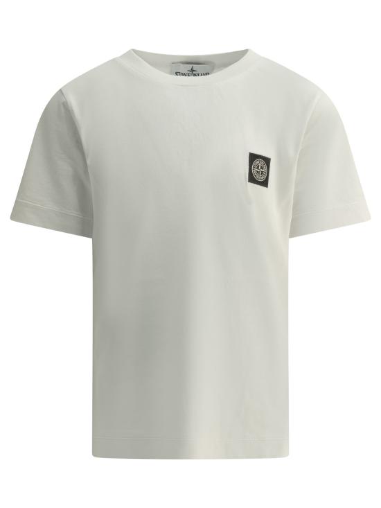 26FW [키즈] 스톤 아일랜드 티셔츠 L2S162100003S0047V0001 White