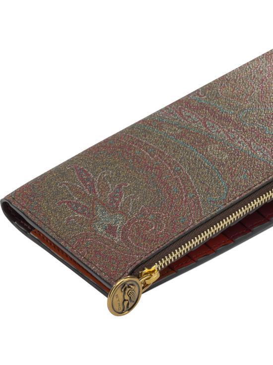26FW 에트로 지갑 WP2D0017AA087S9865 Brown - ETRO