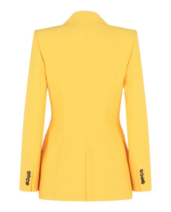  알렉산더 맥퀸 자켓 756939 QJACX 7050 91486 42 Yellow - ALEXANDER MCQUEEN