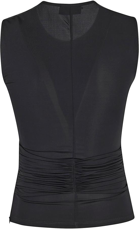  엘리자베타프랜치 민소매 티셔츠 TO03761E2110 BLACK - ELISABETTA FRANCHI