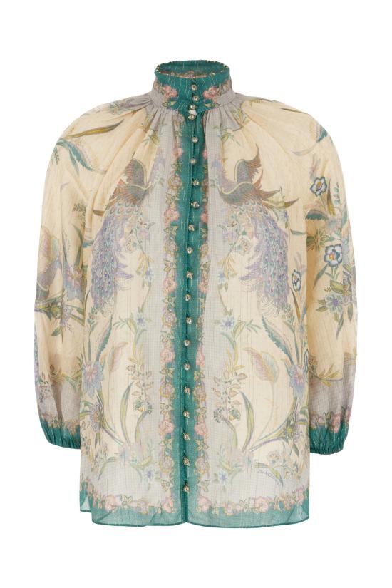 26FW 짐머만 셔츠 4538TSS262 CSCFL CREAM SCARF FLORAL