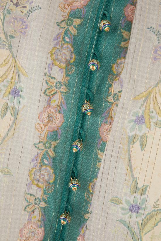 26FW 짐머만 셔츠 4538TSS262 CSCFL CREAM SCARF FLORAL - ZIMMERMANN