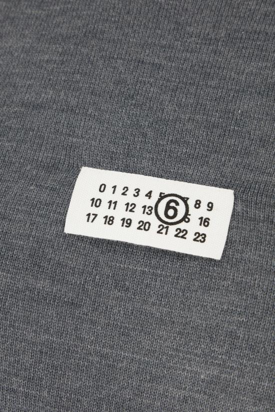 26FW MM6 메종마르지엘라 스웨터 SH0HL0010M13037 860M GREY MELANGE - MM6 MAISON MARGIELA