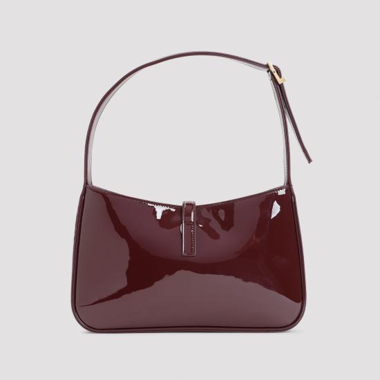 26FW 생로랑 르 5 아 7 페이턴트 레더 657228 B870W 6413 DK RED WINE - SAINT LAURENT