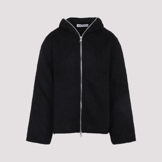 26FW 아워레가시 풀 집 후드 M4243FBH BLACK - OUR LEGACY
