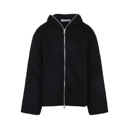 26FW 아워레가시 풀 집 후드 M4243FBH BLACK - OUR LEGACY