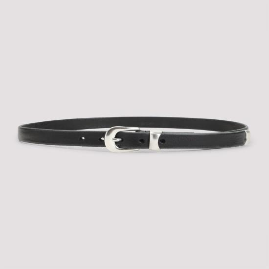 26FW 아워레가시 2cm 레더 벨트 A2208BBLA BLACK
