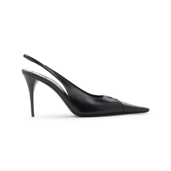 26FW 생로랑 베이비론 브레테유 슬링백 펌프스 806685 AAEHI 1000 NERO - SAINT LAURENT