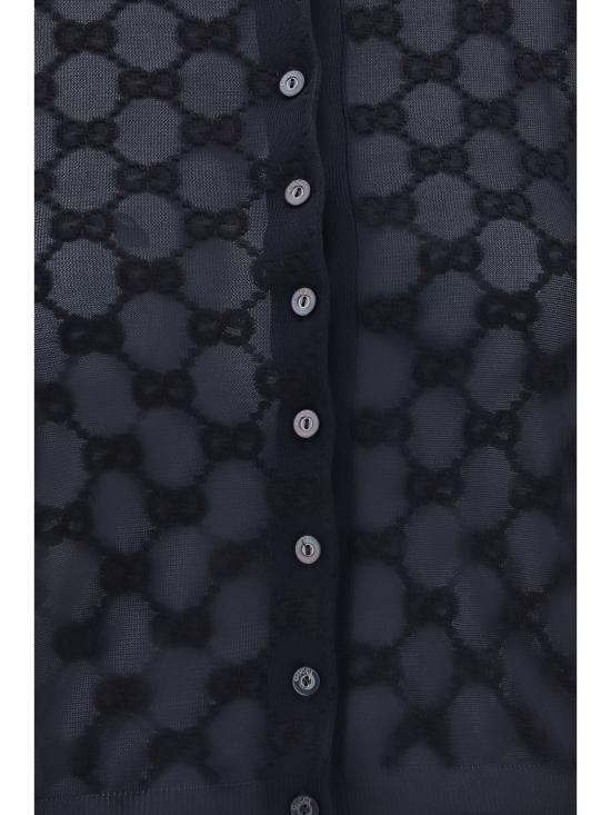 26FW 구찌 가디건 875547XKFMR 1000 BLACK - GUCCI