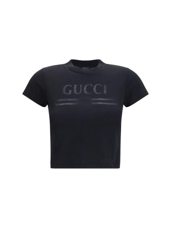 26FW 구찌 반팔 티셔츠 865017XJHT1 1000 BLACK
