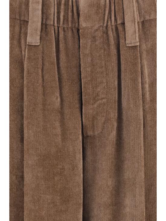 26FW 브루넬로 쿠치넬리 스트레이트 팬츠 MP547P9274 C9812 BROWN - BRUNELLO CUCINELLI