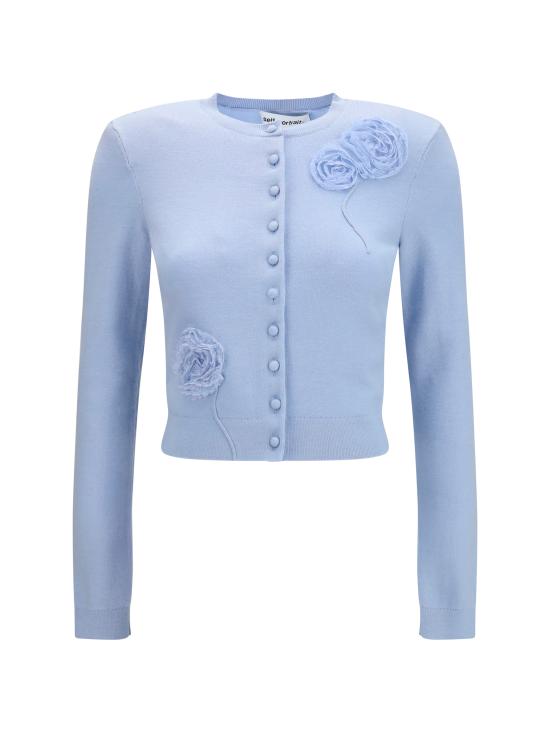 26FW 셀프 포트레이트 스웨터 PF26068CBL BLUE LIGHT BLUE