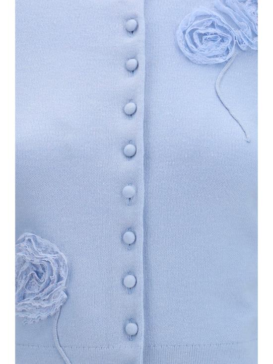 26FW 셀프 포트레이트 스웨터 PF26068CBL BLUE LIGHT BLUE - SELF PORTRAIT