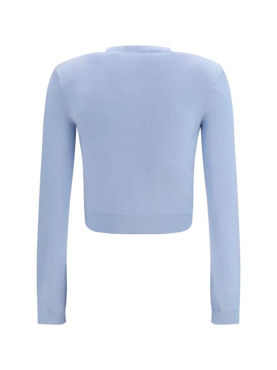 26FW 셀프 포트레이트 스웨터 PF26068CBL BLUE LIGHT BLUE - SELF PORTRAIT