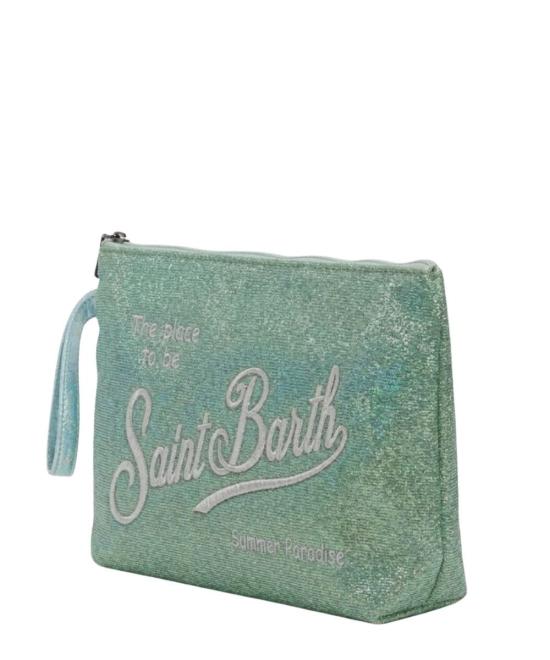 26SS 세인트바쓰 클러치/파우치 ALI0018 03037L LUREX 55AR EMB - MC2 SAINT BARTH
