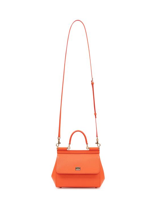 26FW 돌체앤가바나 미디움 시실리 핸드백 BB6003B1001 81166 ORANGE - DOLCE & GABBANA