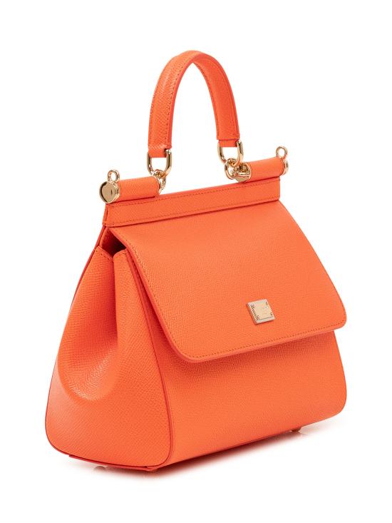 26FW 돌체앤가바나 미디움 시실리 핸드백 BB6003B1001 81166 ORANGE - DOLCE & GABBANA
