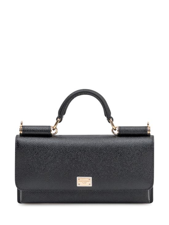 26FW 돌체앤가바나 Dauphine-print calfskin 미니백 BI3280A1001 80999 NERO