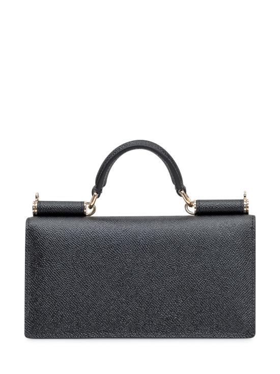 26FW 돌체앤가바나 Dauphine-print calfskin 미니백 BI3280A1001 80999 NERO - DOLCE & GABBANA