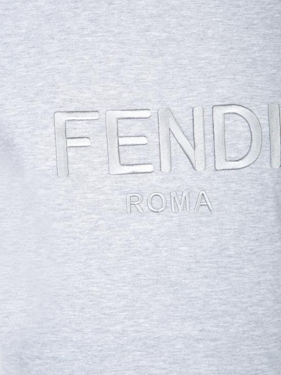 25FW 펜디 반팔 티셔츠 FS7254 AT1P F0TAZ Grey - FENDI