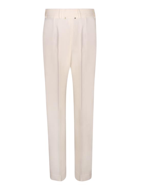 25SS 골든구스 스트레이트 팬츠 GWP02266 P001619 20103 White - GOLDEN GOOSE