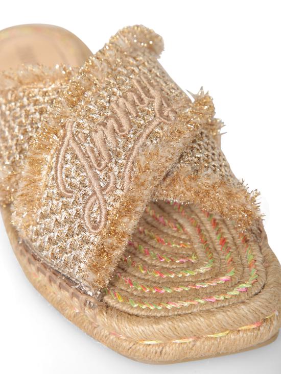 26FW 지미추 샌들 J000174564 GOLDDARK Beige - JIMMY CHOO