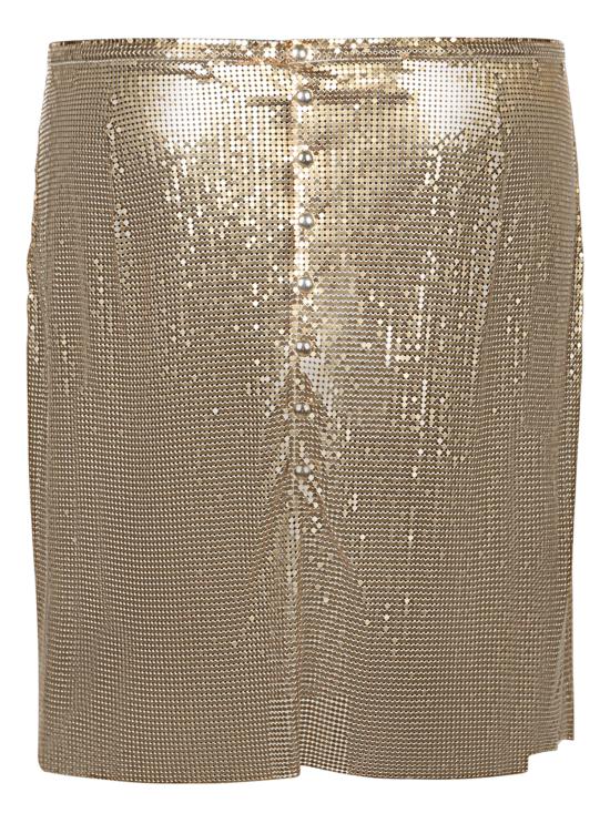 26FW 파코라반 스커트 25PIJU012 MH0006 P794 Metallic - PACO RABANNE