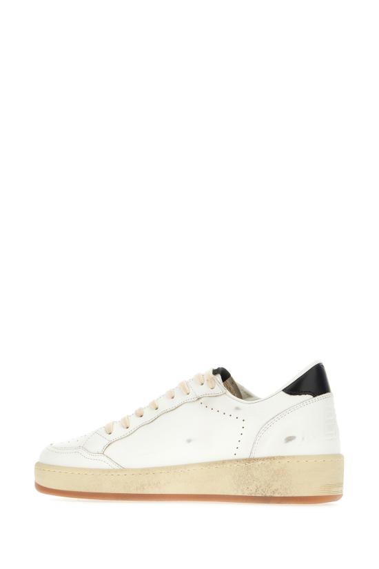 26FW 골든구스 스웨이드 스타 볼스타 스니커즈 GMF00804F006970 10220 WHITE ICE BLACK - GOLDEN GOOSE