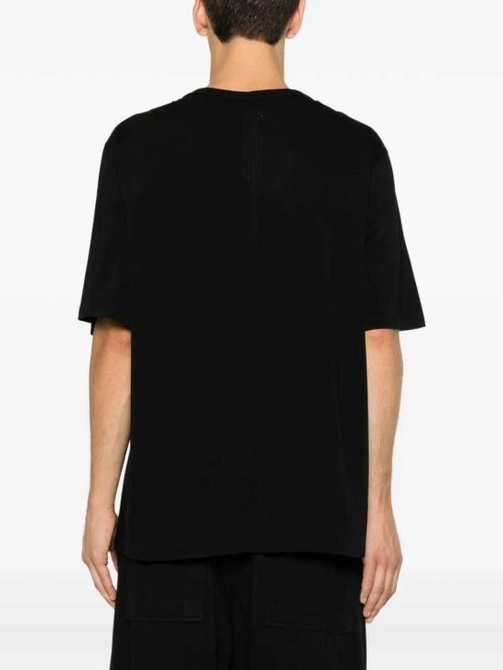 26FW 릭 오웬스 반팔 티셔츠 RU02F4232JA 09 BLACK - RICK OWENS