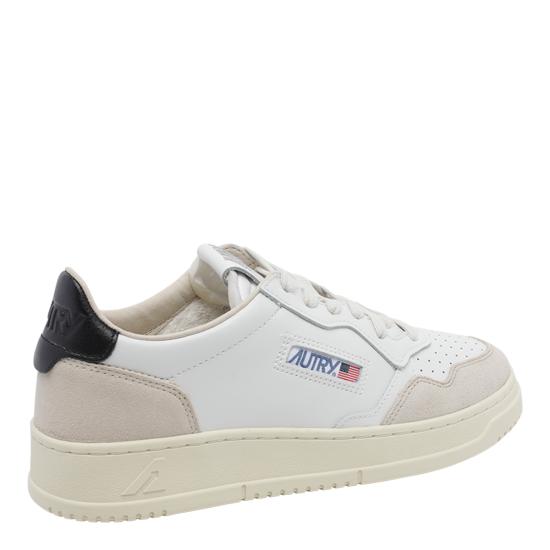 26FW 오트리 메달리스트 로우 스니커즈 AULM LS21 White - AUTRY