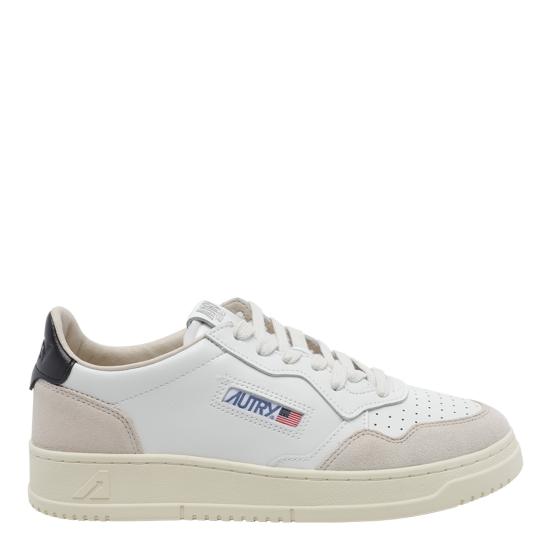 26FW 오트리 메달리스트 로우 스니커즈 AULM LS21 White