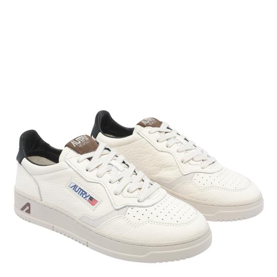 26FW 오트리 메달리스트 로우 스니커즈 AULM LE15 White - AUTRY