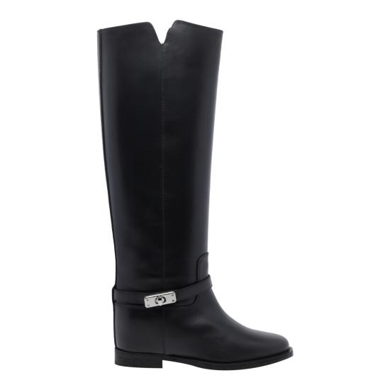 26FW 비아로마 부츠 4732 776NERO Black