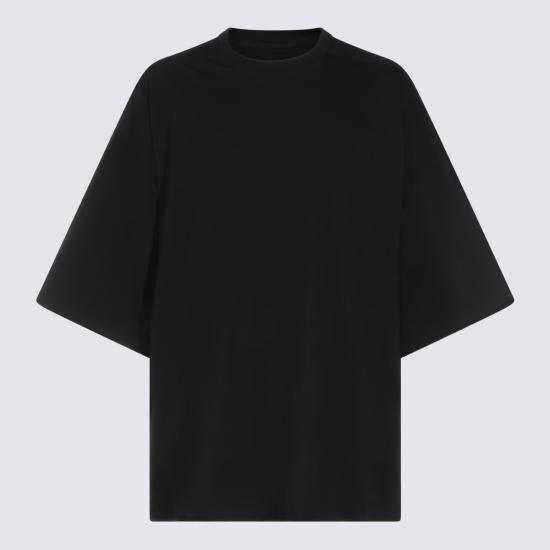 26FW 릭 오웬스 반팔 티셔츠 RU02F4283 JA09 Black