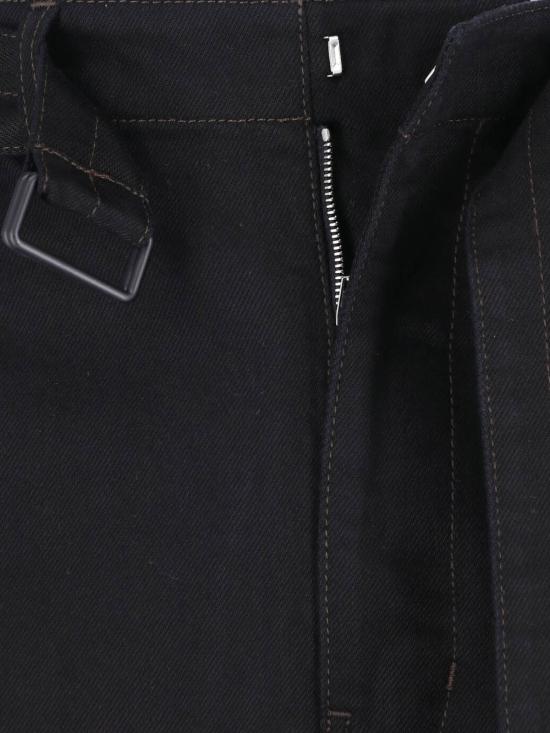 26FW 르메르 트위스트 벨티드 팬츠 PA326 LD1055 BK999 Black - LEMAIRE