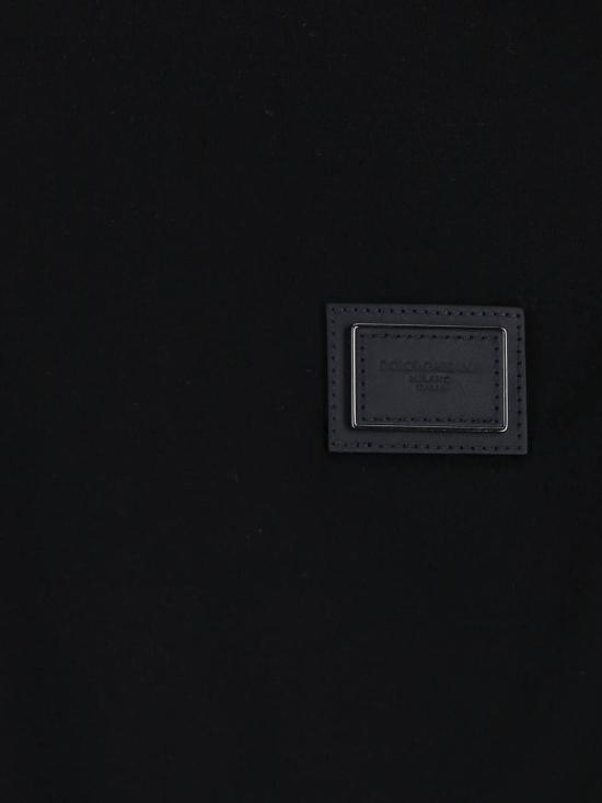 26FW 돌체앤가바나 반팔 티셔츠 G8PV1T G7Q1Q N0000 Black - DOLCE & GABBANA