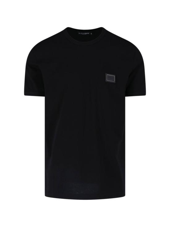 26FW 돌체앤가바나 반팔 티셔츠 G8PV1T G7Q1Q N0000 Black