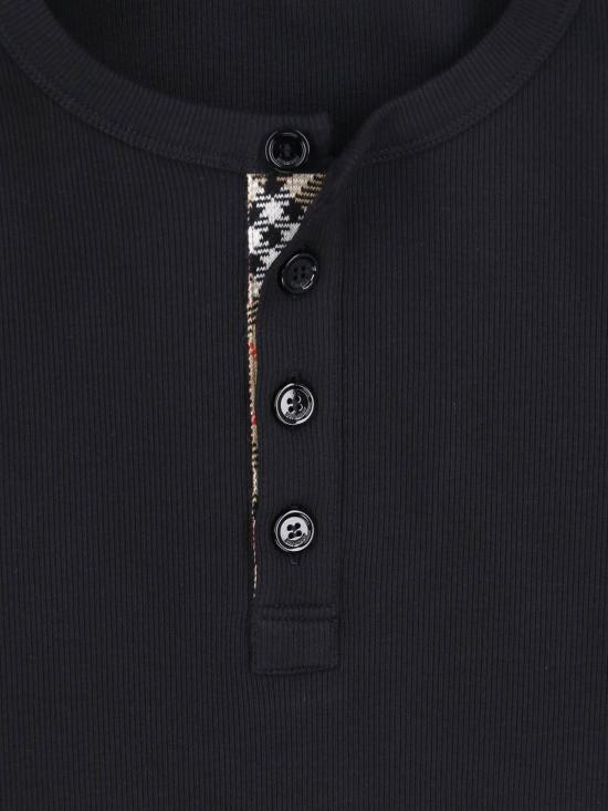 26FW 버버리 반팔 티셔츠 8123999 A1189 Black - BURBERRY