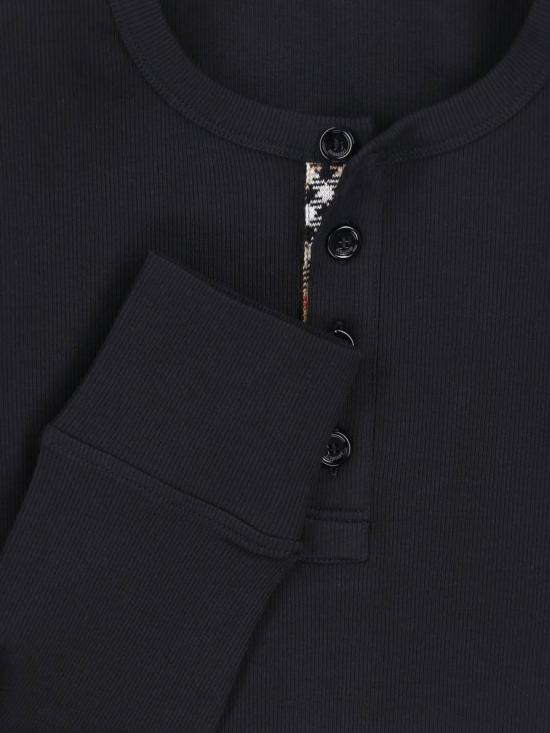 26FW 버버리 반팔 티셔츠 8123999 A1189 Black - BURBERRY