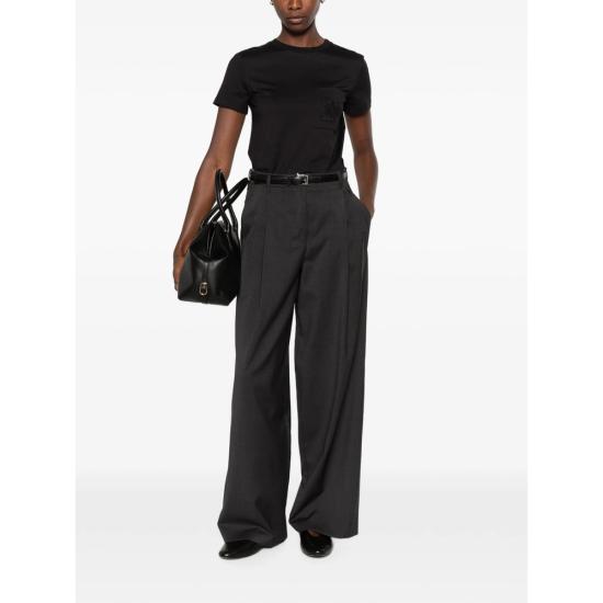 26FW 막스마라 반팔 티셔츠 PAPAIA 152F 002 BLACK - MAX MARA