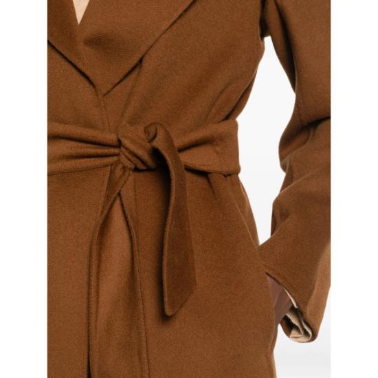 26FW 막스마라 스튜디오 코트 MSTCLES 651 058 BROWN - MAX MARA STUDIO