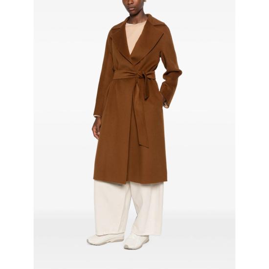 26FW 막스마라 스튜디오 코트 MSTCLES 651 058 BROWN - MAX MARA STUDIO