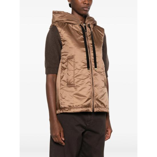 26FW 막스마라 더 큐브 그린고 발수 조끼 패딩 GREENGO 025 027 BROWN - MAXMARA THE CUBE