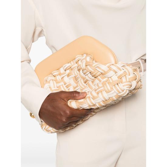 26SS 더모아레 클러치/파우치 261WTMBM0 OCVF SABUT NEUTRALS WHITE - THEMOIRE