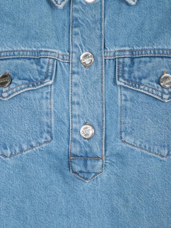 25SS 가니 원피스 J1694 564 Blue - GANNI