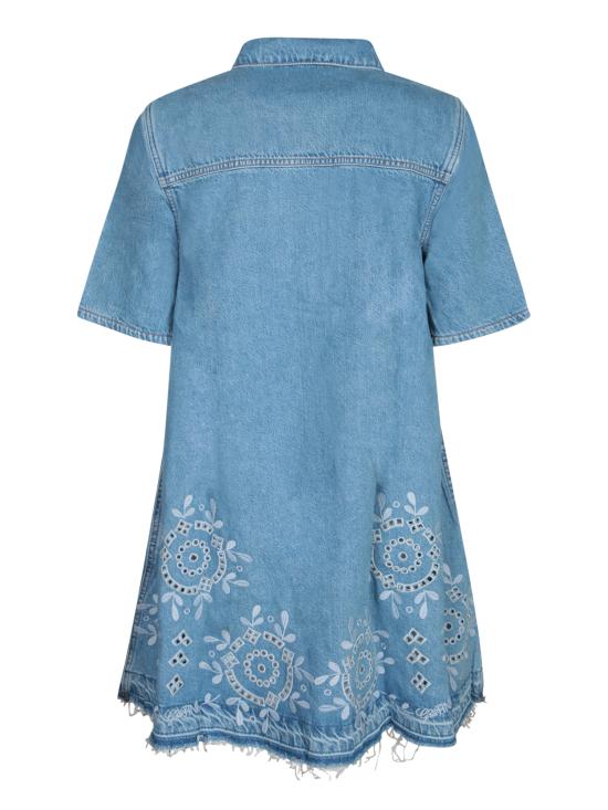 25SS 가니 원피스 J1694 564 Blue - GANNI