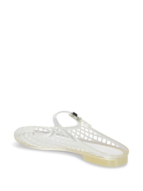  토리버치 멜로우 메리 제인 젤리 뮬 163189 100 Metallic - TORY BURCH