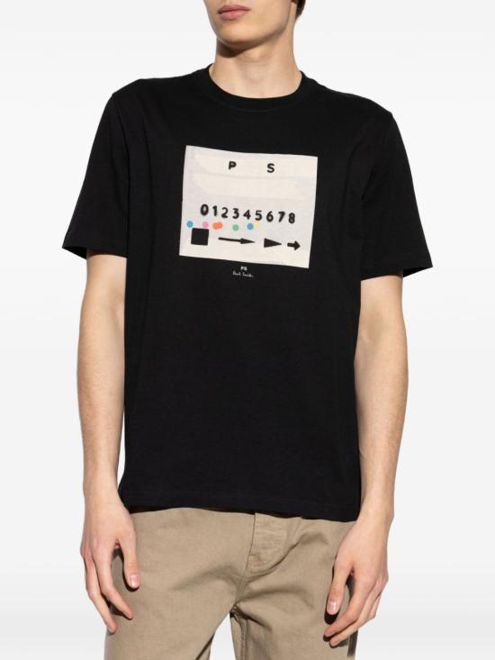 26FW PS 바이 폴스미스 반팔 티셔츠 M2R011R WP686879 BLACK - PS BY PAUL SMITH